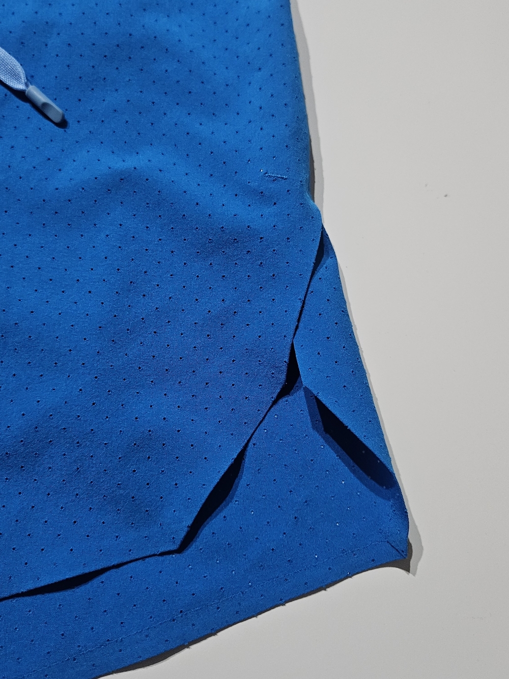 Lululemon Fast & Free Shorts Blue Size L Running Athletic Lined 6”. - Picture 7 of 11